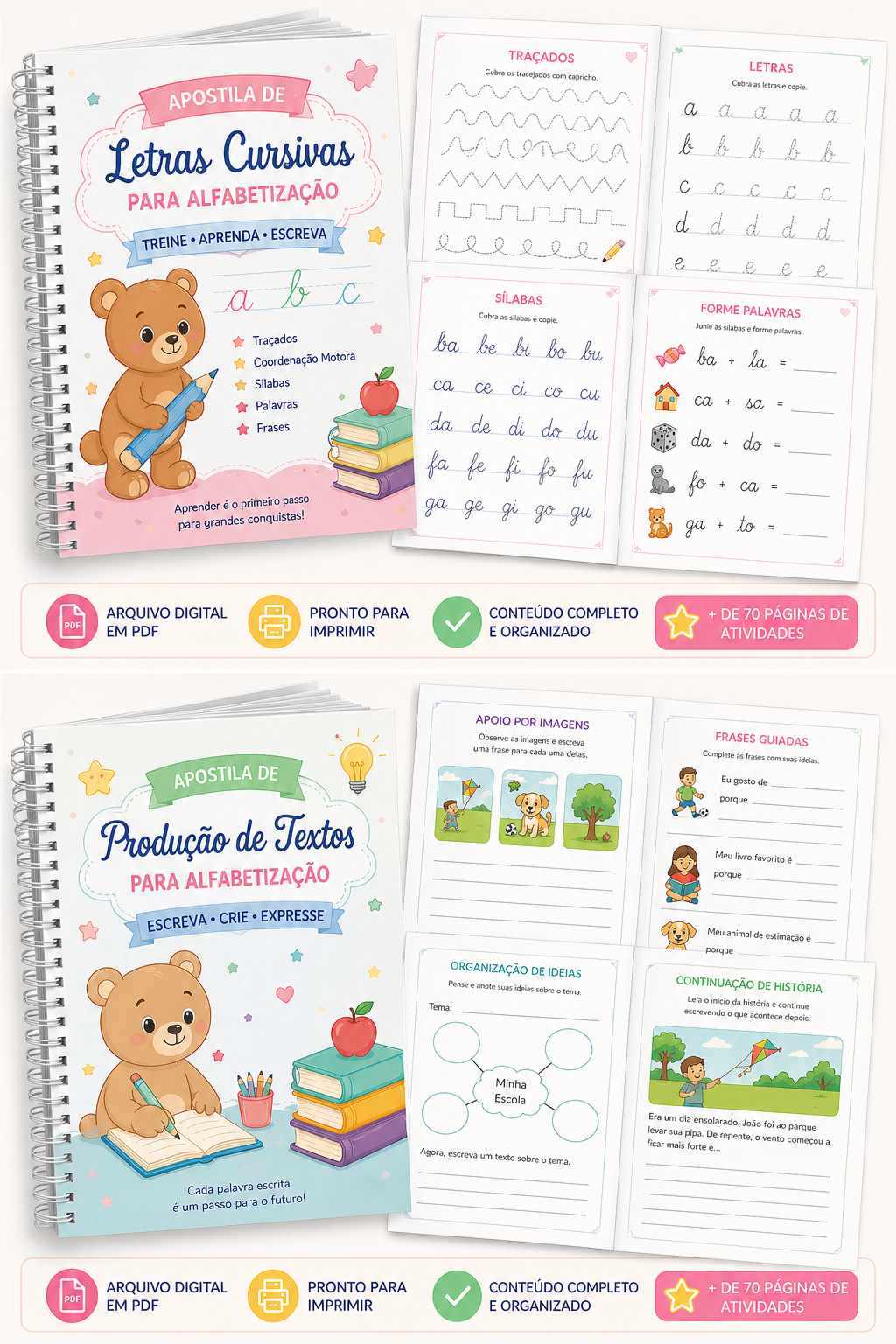 Apresentação do material Produção de Textos